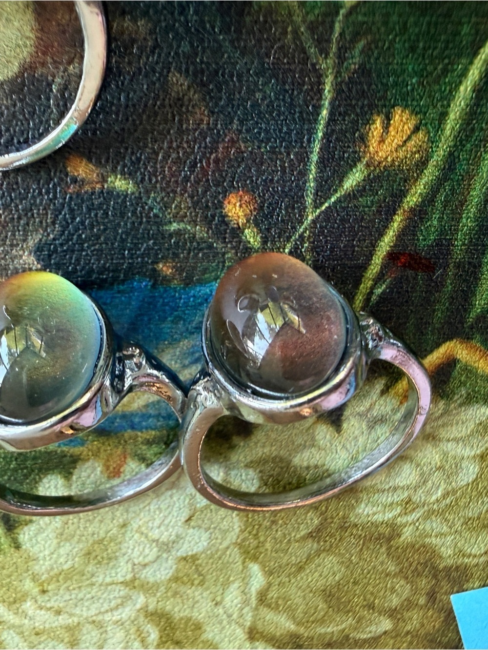 50 Mood Rings Party Favors Mixed Sizes 6 7 8 - Women's Jewelry Metal - Picture 3 of 9